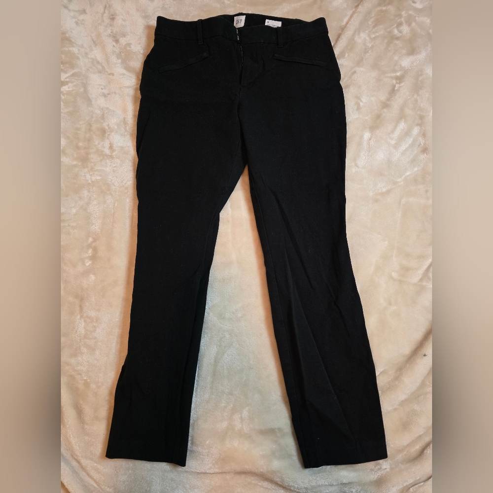 GAP Curvy Signature Skinny Ankle Pants - Black
